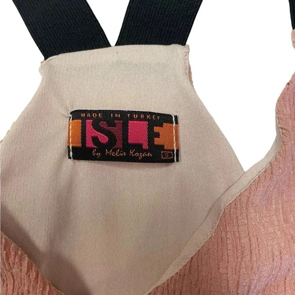 Isle By Melis Kozan Pink Wide Strap Lined Tank Top Size  Small - Picture 6 of 10